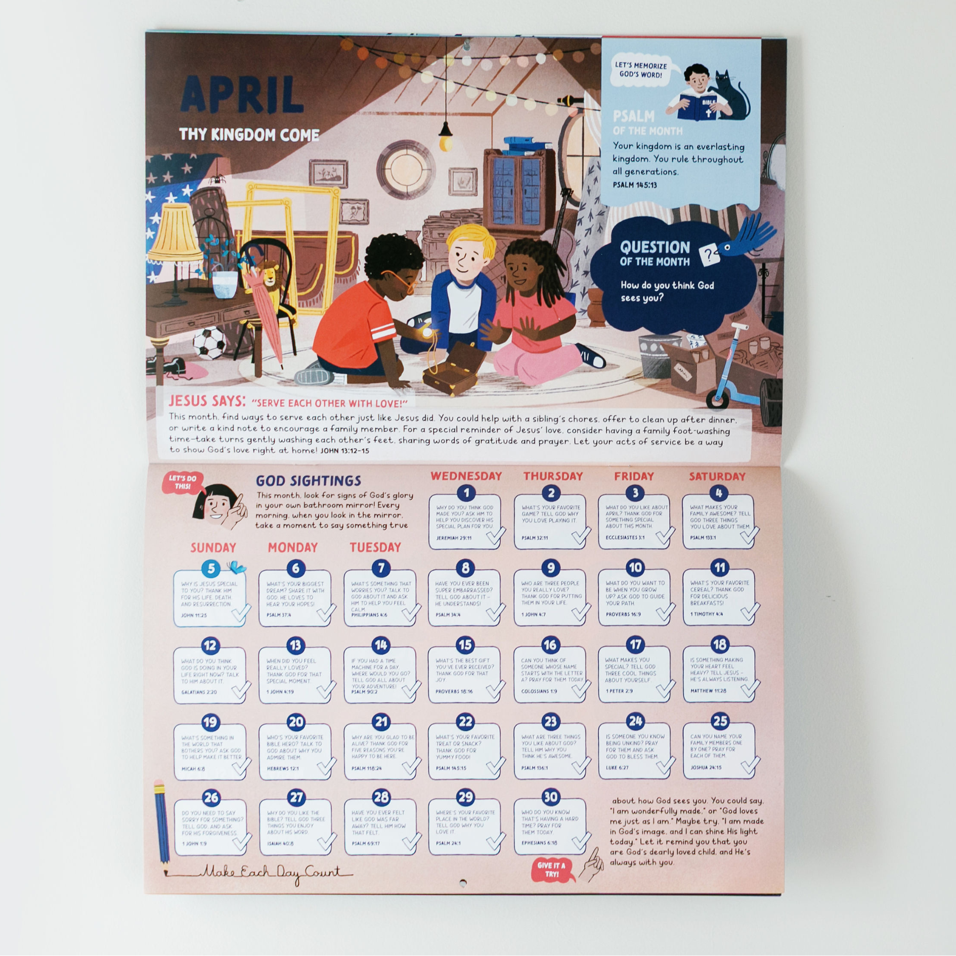 2026 Family Prayer Calendar