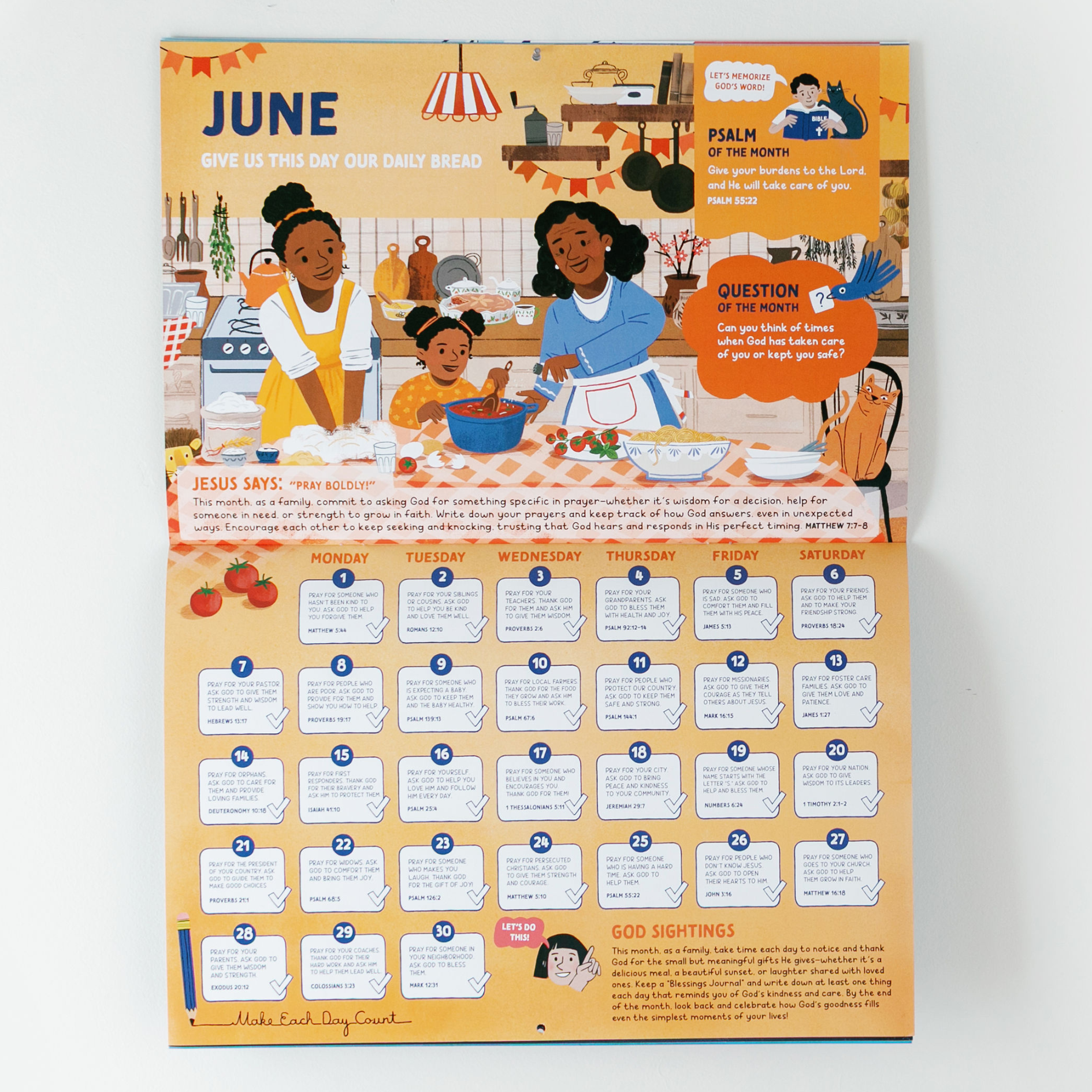 2026 Family Prayer Calendar