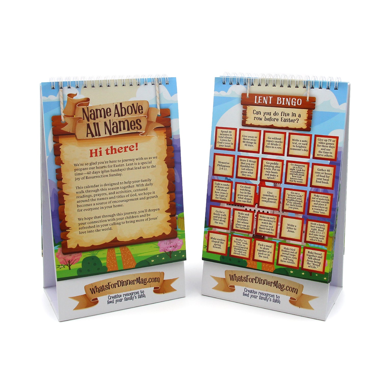 2026 Lent Adventures Calendar