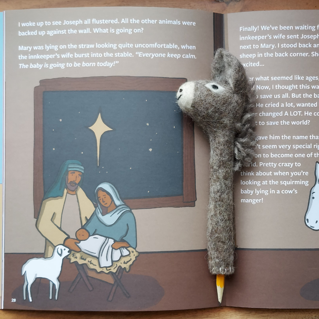 Eli the Donkey - Pencil Topper