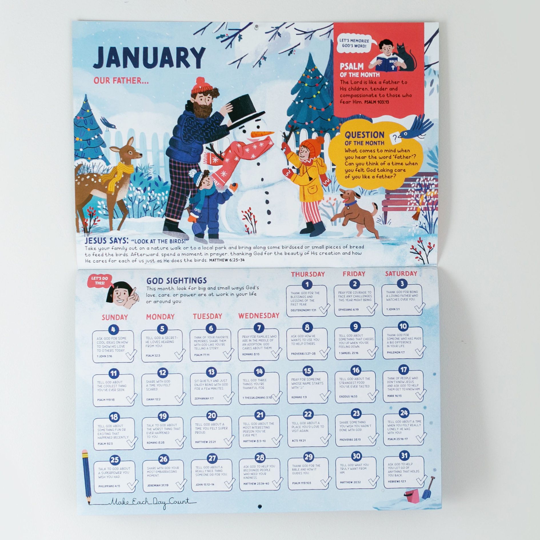 2026 Family Prayer Calendar