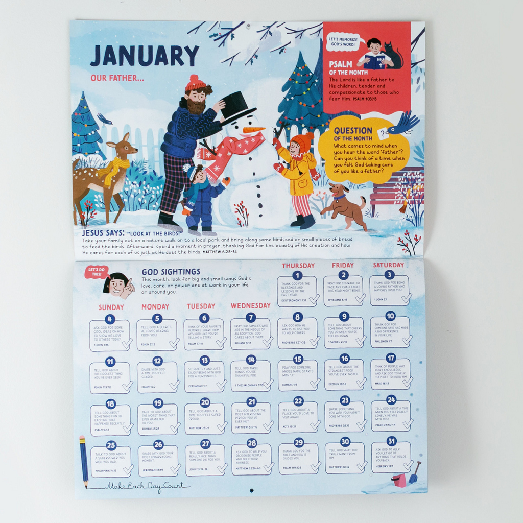 2026 Family Prayer Calendar