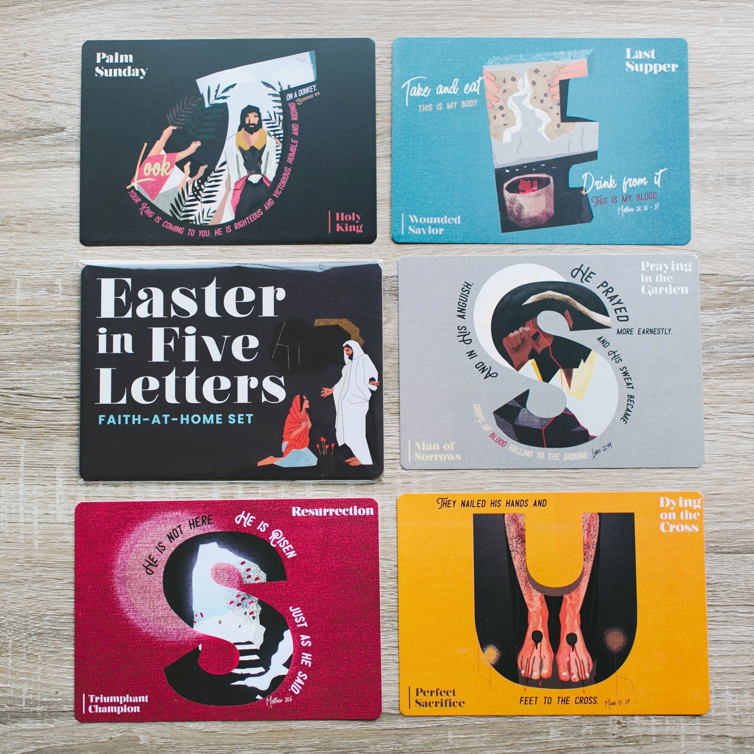 Easter in 5 Letters - visual devotions