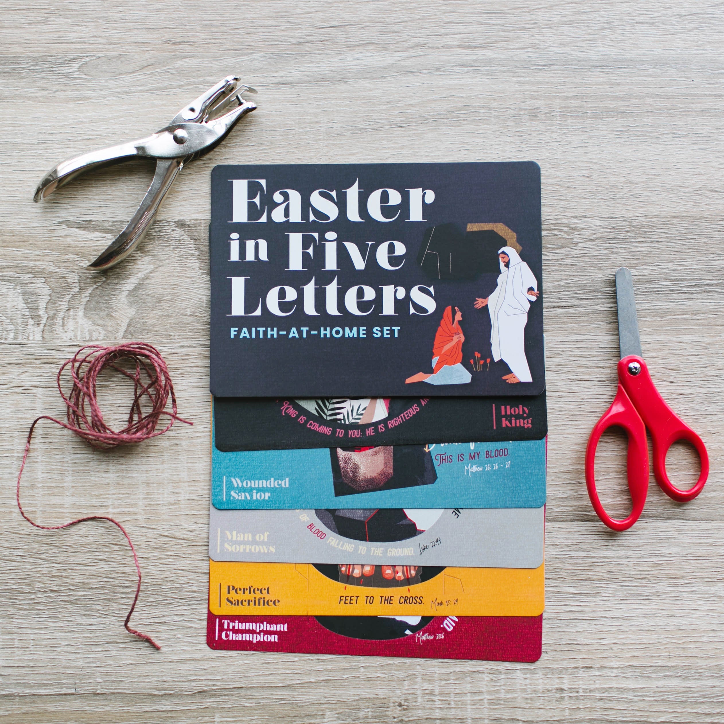 Easter in 5 Letters - visual devotions