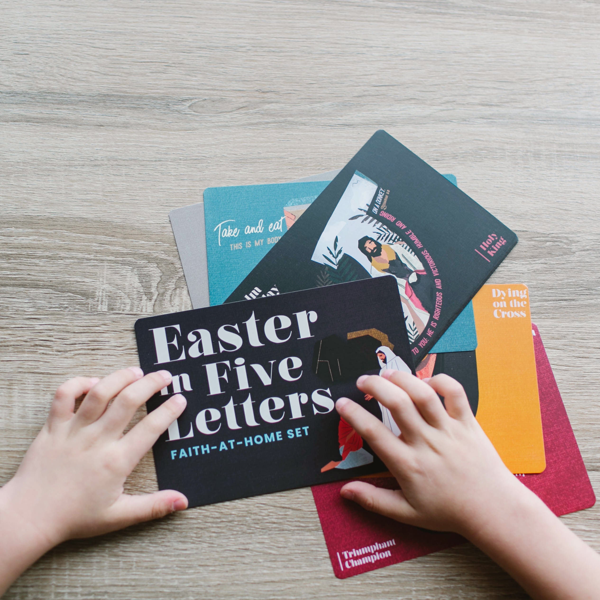 Easter in 5 Letters - visual devotions