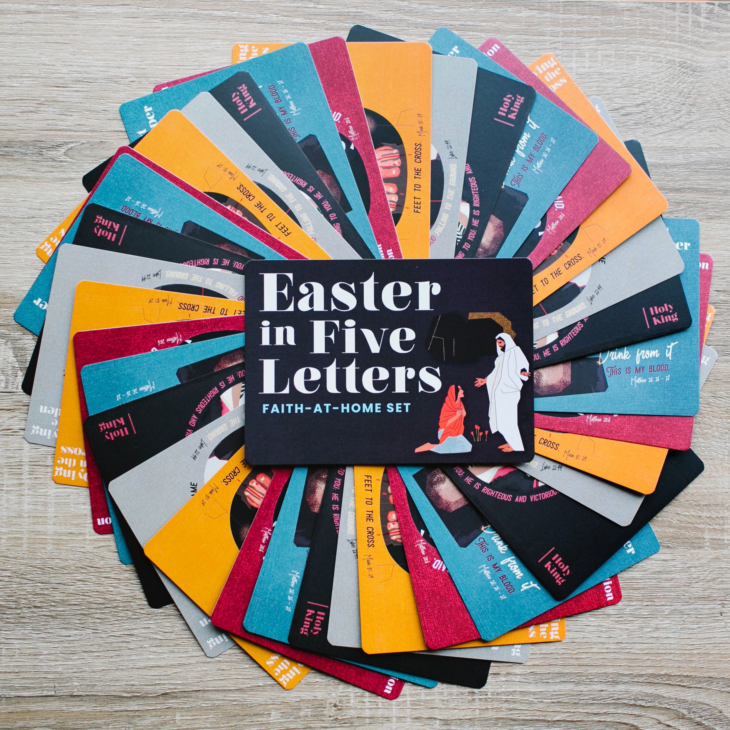Easter in 5 Letters - visual devotions