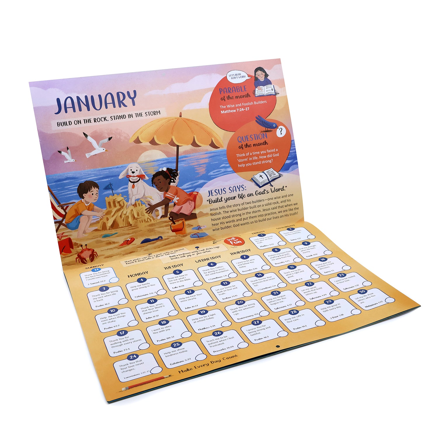 2027 Family Prayer Calendar