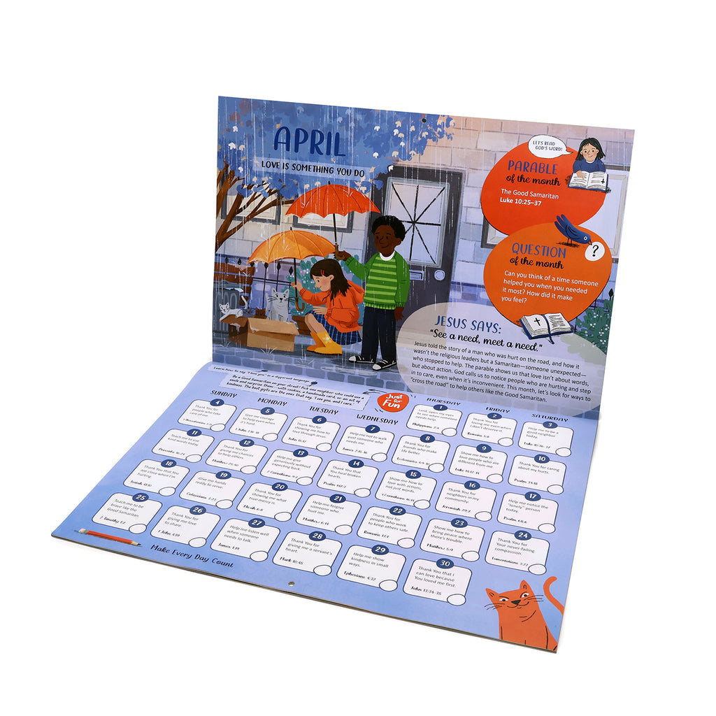 2027 Family Prayer Calendar