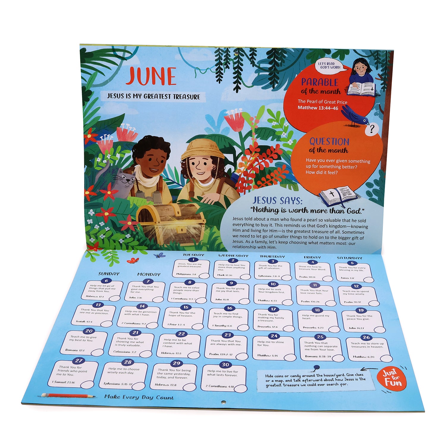 2027 Family Prayer Calendar