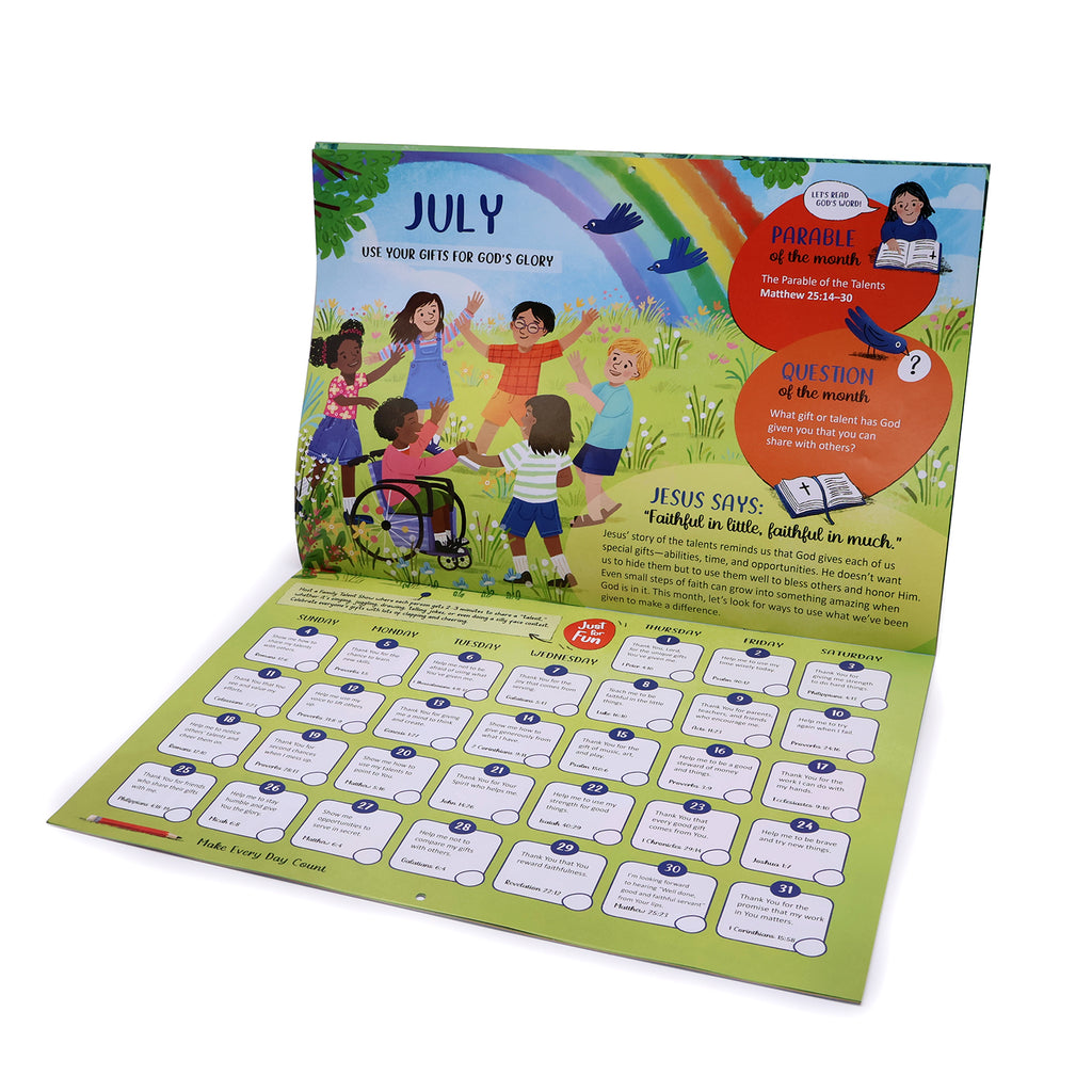 2027 Family Prayer Calendar