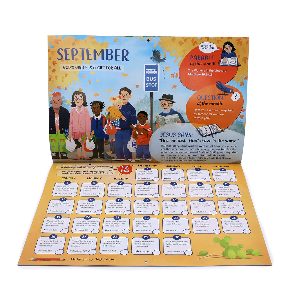 2027 Family Prayer Calendar